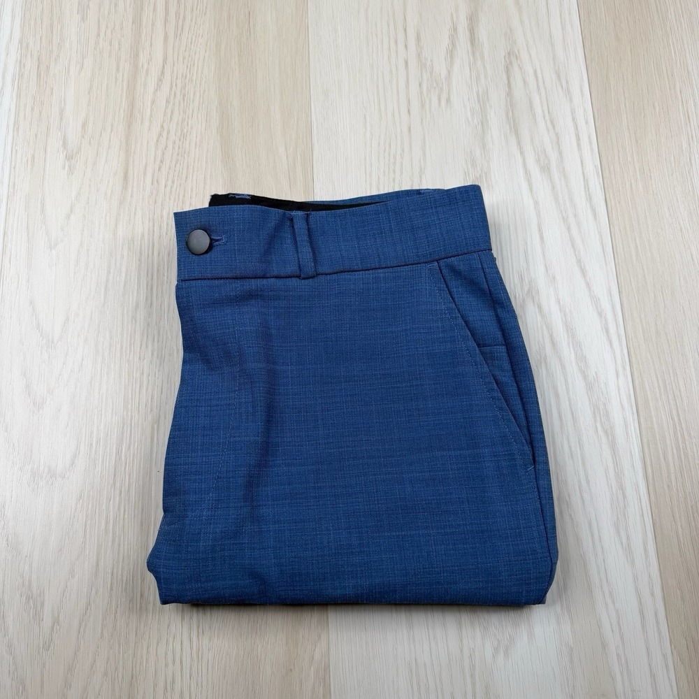 State & Liberty Dress Pants Mens Size 29x28 Athletic Fit 4-Way Stretch Blue